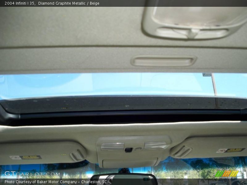 Diamond Graphite Metallic / Beige 2004 Infiniti I 35