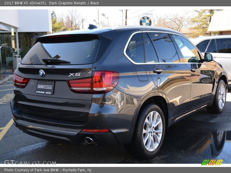 Dark Graphite Metallic / Black 2017 BMW X5 xDrive35i