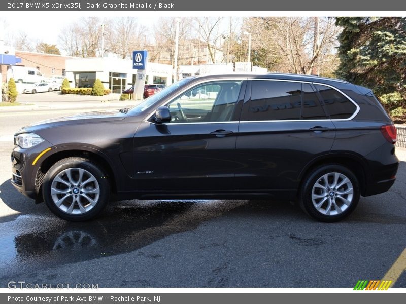 Dark Graphite Metallic / Black 2017 BMW X5 xDrive35i