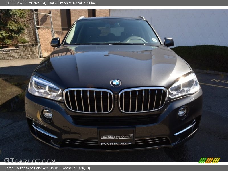 Dark Graphite Metallic / Black 2017 BMW X5 xDrive35i
