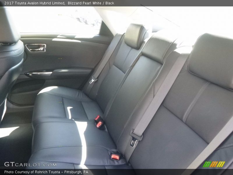 Blizzard Pearl White / Black 2017 Toyota Avalon Hybrid Limited