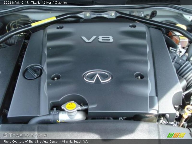 Titanium Silver / Graphite 2002 Infiniti Q 45