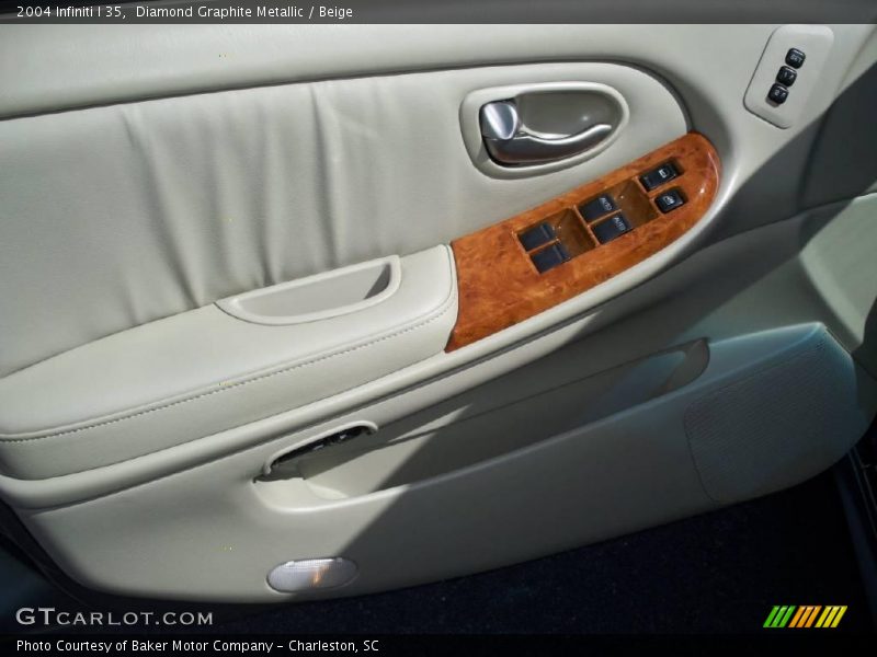 Diamond Graphite Metallic / Beige 2004 Infiniti I 35
