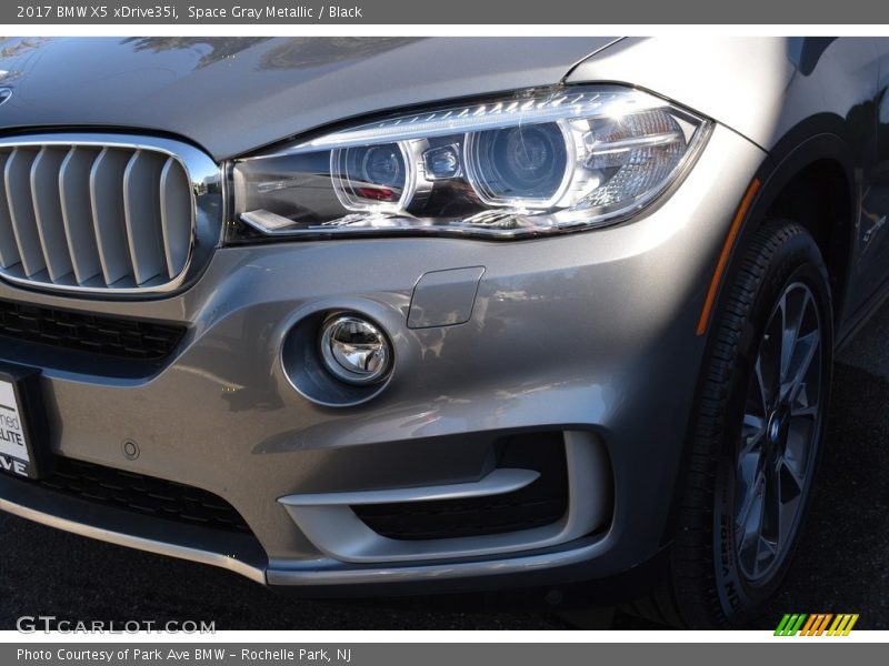 Space Gray Metallic / Black 2017 BMW X5 xDrive35i