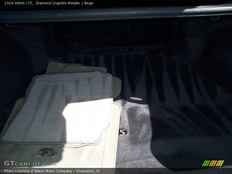 Diamond Graphite Metallic / Beige 2004 Infiniti I 35