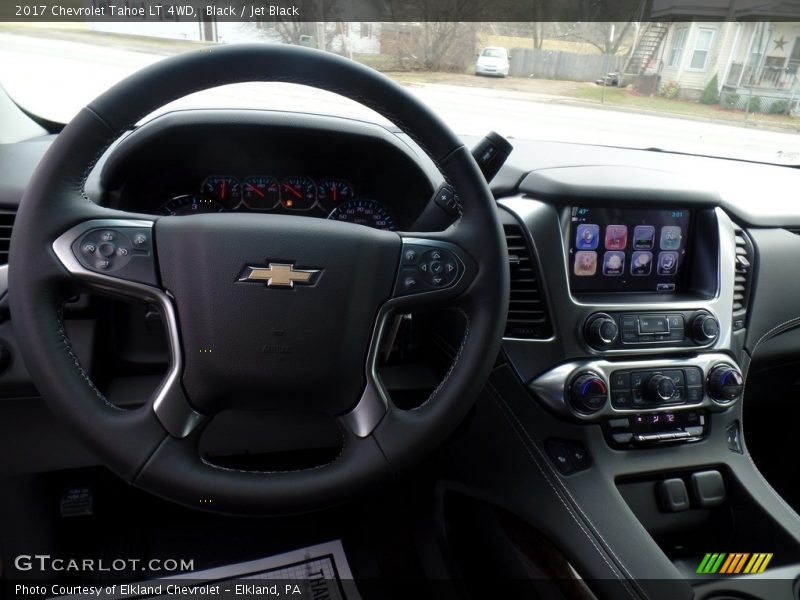 Black / Jet Black 2017 Chevrolet Tahoe LT 4WD