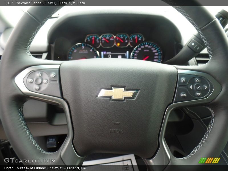 Black / Jet Black 2017 Chevrolet Tahoe LT 4WD
