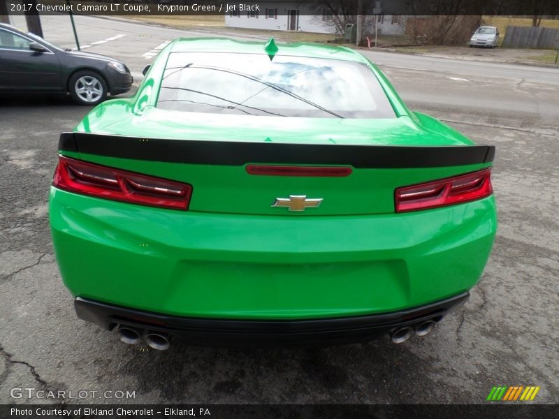 Krypton Green / Jet Black 2017 Chevrolet Camaro LT Coupe