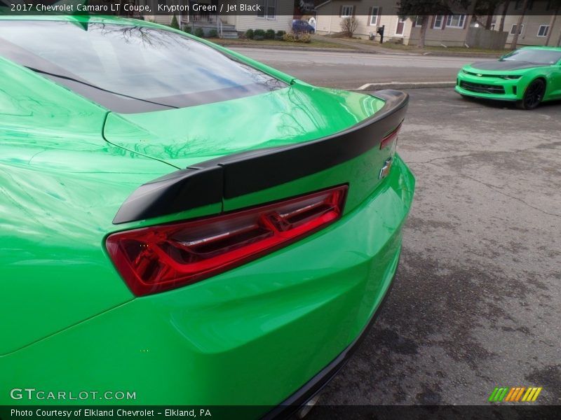 Krypton Green / Jet Black 2017 Chevrolet Camaro LT Coupe