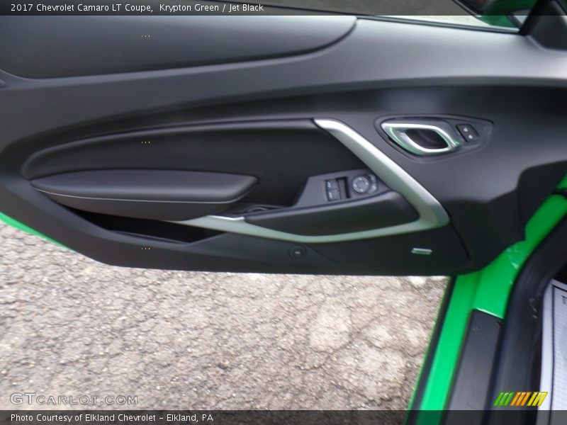 Krypton Green / Jet Black 2017 Chevrolet Camaro LT Coupe