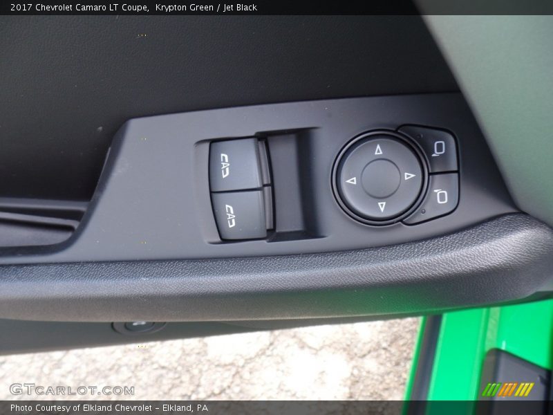 Krypton Green / Jet Black 2017 Chevrolet Camaro LT Coupe