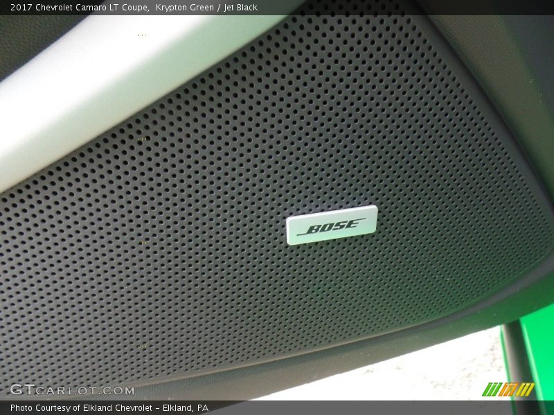 Krypton Green / Jet Black 2017 Chevrolet Camaro LT Coupe