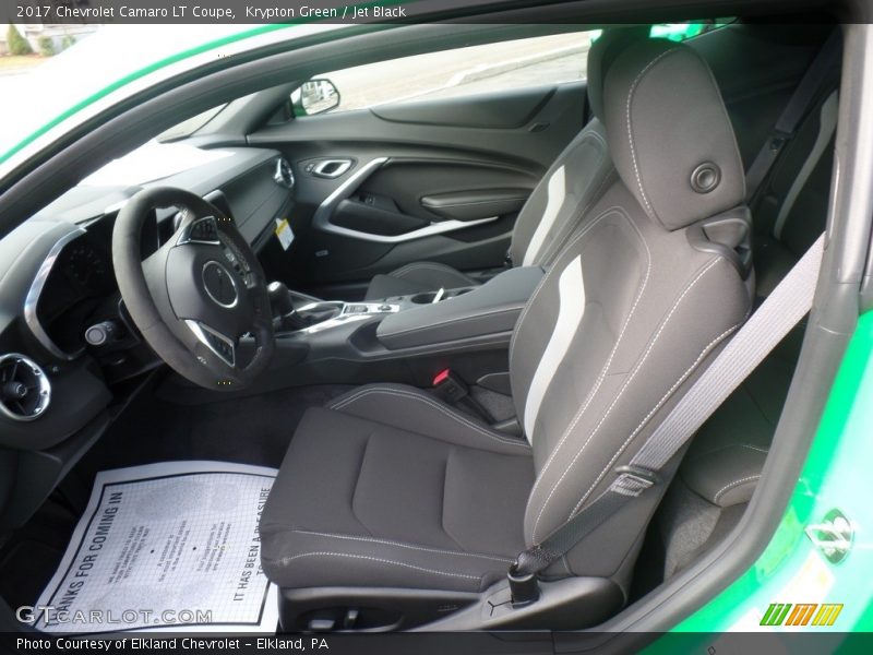  2017 Camaro LT Coupe Jet Black Interior