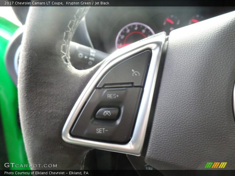 Krypton Green / Jet Black 2017 Chevrolet Camaro LT Coupe