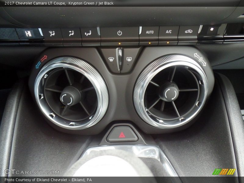 Krypton Green / Jet Black 2017 Chevrolet Camaro LT Coupe