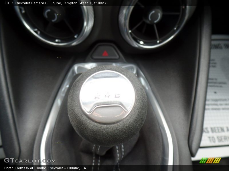 Krypton Green / Jet Black 2017 Chevrolet Camaro LT Coupe