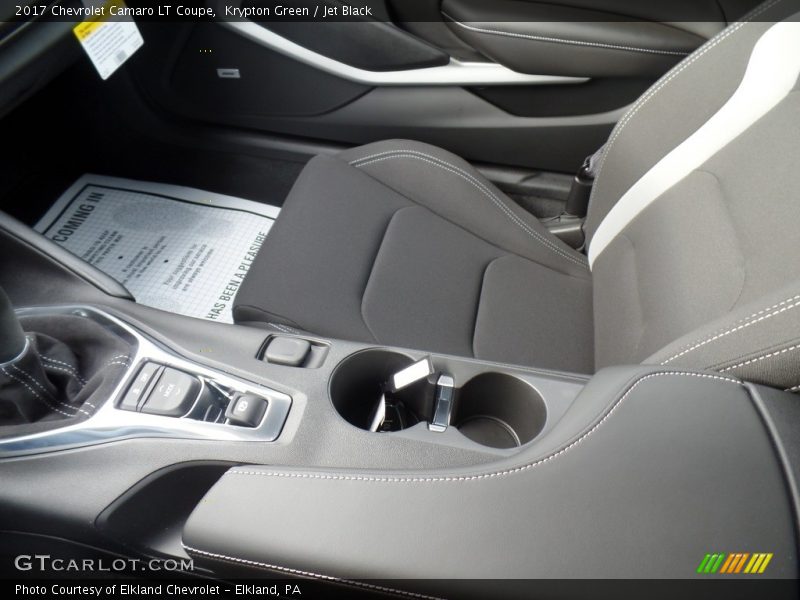 Krypton Green / Jet Black 2017 Chevrolet Camaro LT Coupe