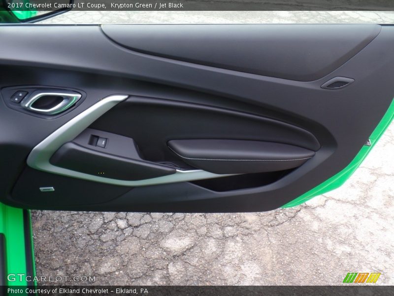 Krypton Green / Jet Black 2017 Chevrolet Camaro LT Coupe