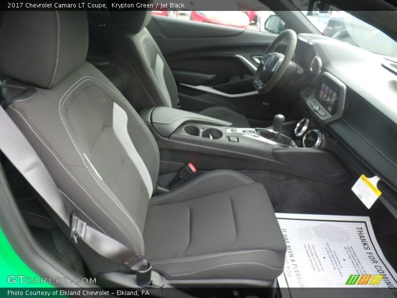 Krypton Green / Jet Black 2017 Chevrolet Camaro LT Coupe