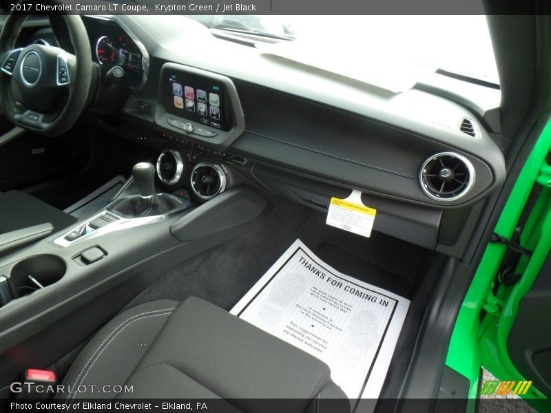 Krypton Green / Jet Black 2017 Chevrolet Camaro LT Coupe