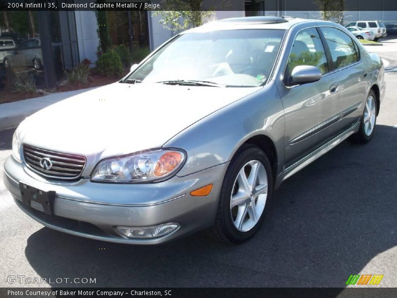 Diamond Graphite Metallic / Beige 2004 Infiniti I 35
