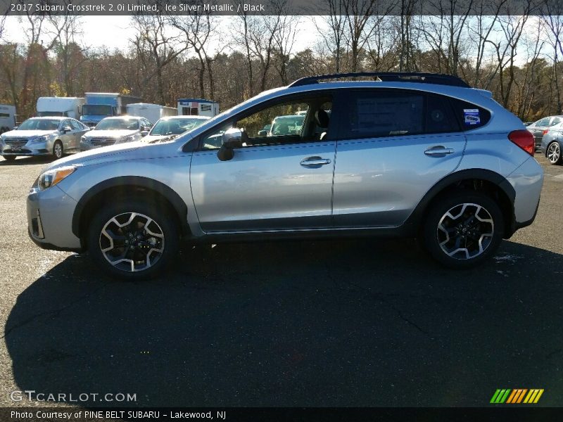 Ice Silver Metallic / Black 2017 Subaru Crosstrek 2.0i Limited
