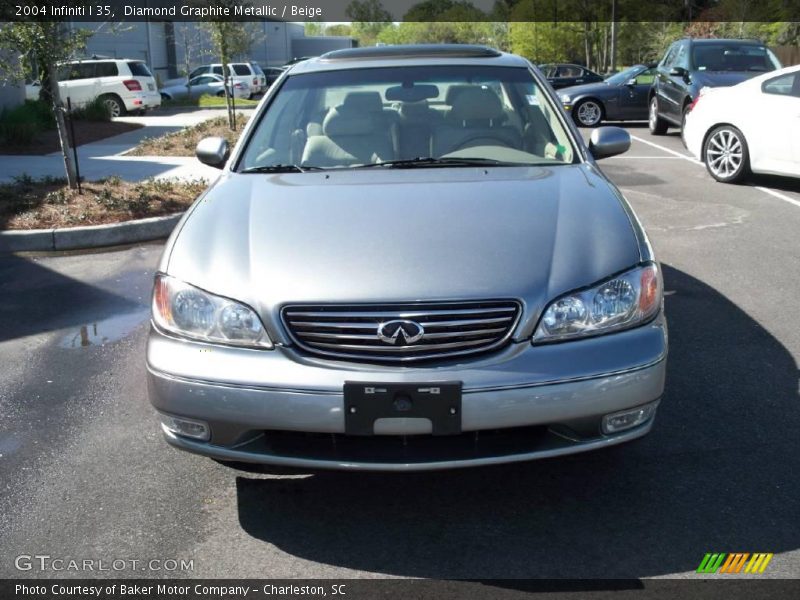 Diamond Graphite Metallic / Beige 2004 Infiniti I 35