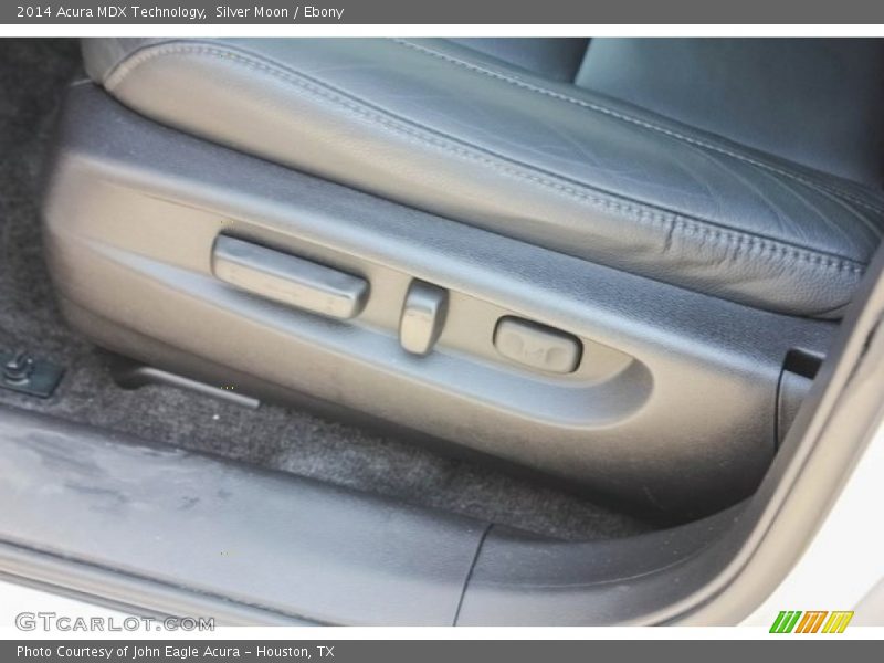 Silver Moon / Ebony 2014 Acura MDX Technology