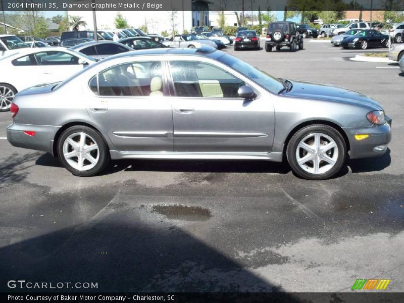 Diamond Graphite Metallic / Beige 2004 Infiniti I 35