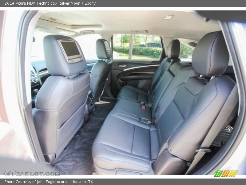 Silver Moon / Ebony 2014 Acura MDX Technology