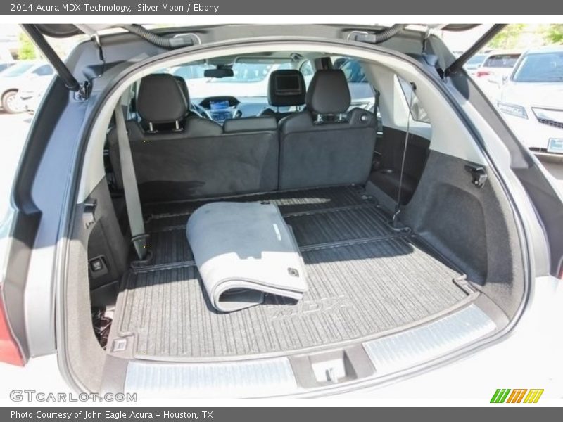 Silver Moon / Ebony 2014 Acura MDX Technology