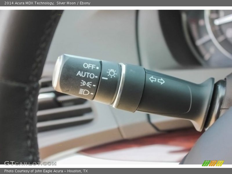 Silver Moon / Ebony 2014 Acura MDX Technology