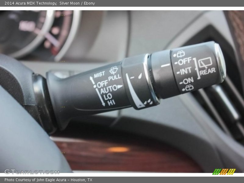 Silver Moon / Ebony 2014 Acura MDX Technology
