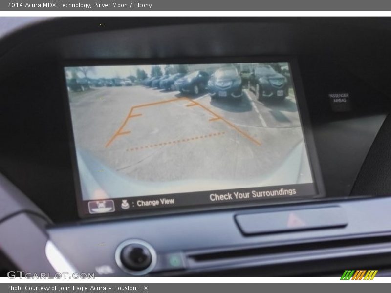 Silver Moon / Ebony 2014 Acura MDX Technology
