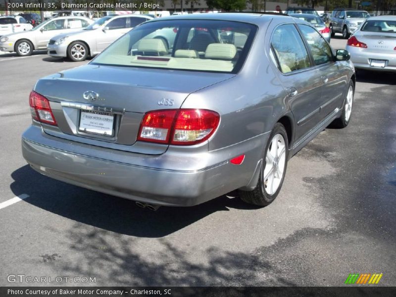 Diamond Graphite Metallic / Beige 2004 Infiniti I 35