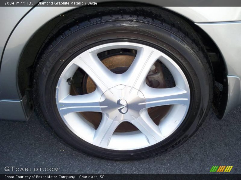 Diamond Graphite Metallic / Beige 2004 Infiniti I 35