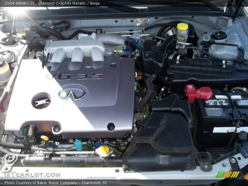 Diamond Graphite Metallic / Beige 2004 Infiniti I 35