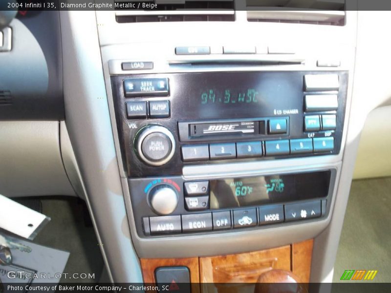 Diamond Graphite Metallic / Beige 2004 Infiniti I 35