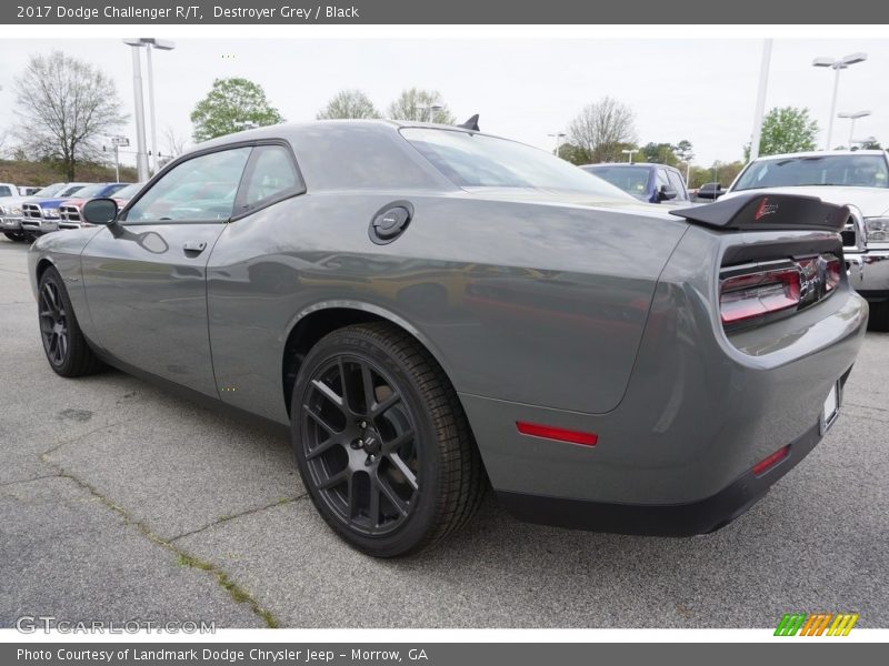 Destroyer Grey / Black 2017 Dodge Challenger R/T
