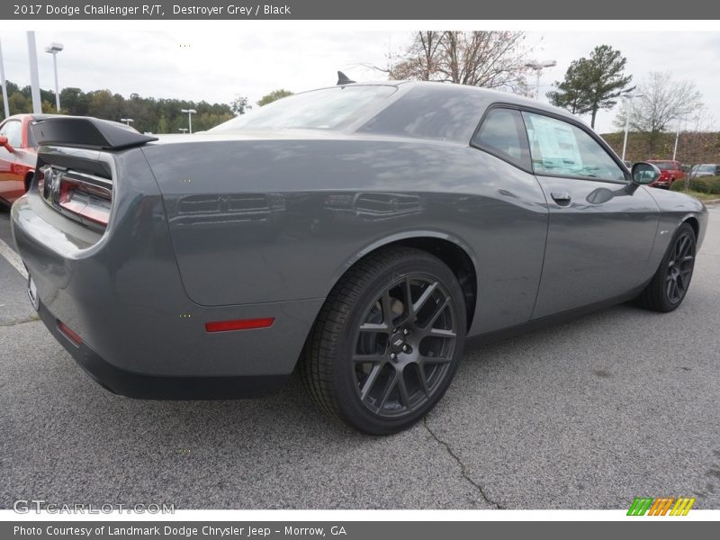 Destroyer Grey / Black 2017 Dodge Challenger R/T