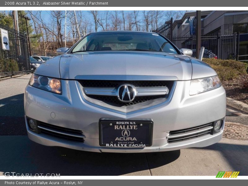 Alabaster Silver Metallic / Parchment 2008 Acura TL 3.2