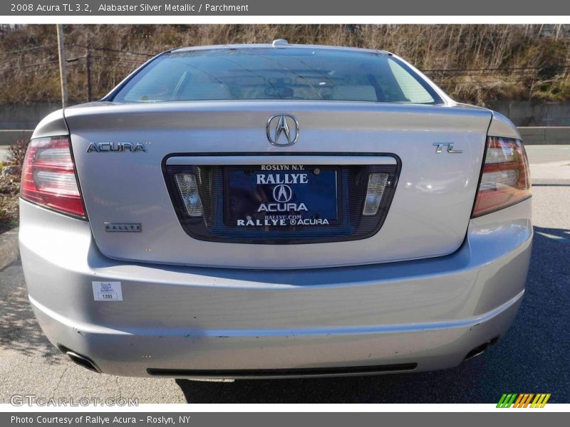 Alabaster Silver Metallic / Parchment 2008 Acura TL 3.2