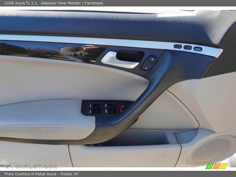 Alabaster Silver Metallic / Parchment 2008 Acura TL 3.2