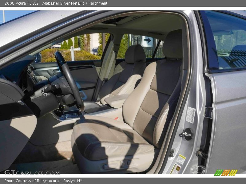 Alabaster Silver Metallic / Parchment 2008 Acura TL 3.2