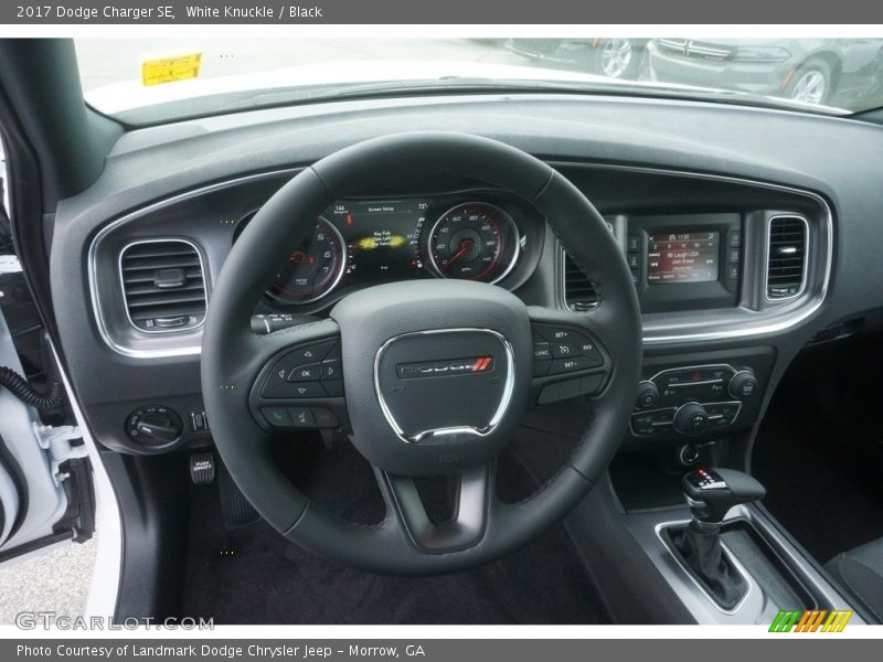 White Knuckle / Black 2017 Dodge Charger SE