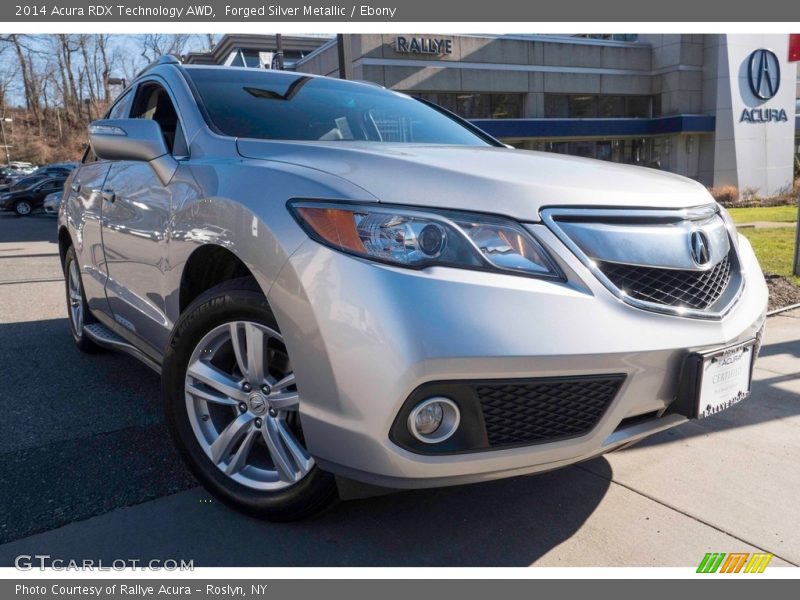 Forged Silver Metallic / Ebony 2014 Acura RDX Technology AWD