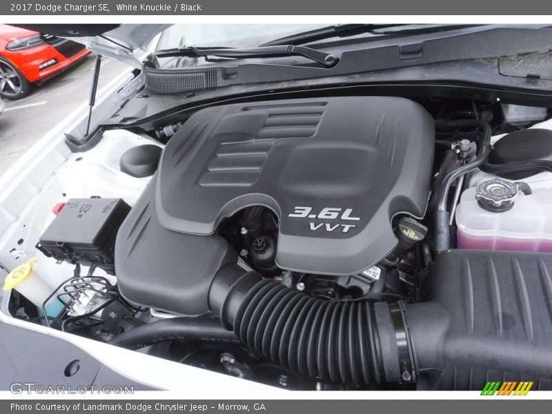 White Knuckle / Black 2017 Dodge Charger SE