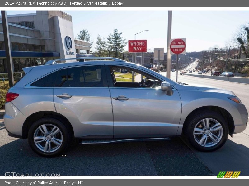 Forged Silver Metallic / Ebony 2014 Acura RDX Technology AWD