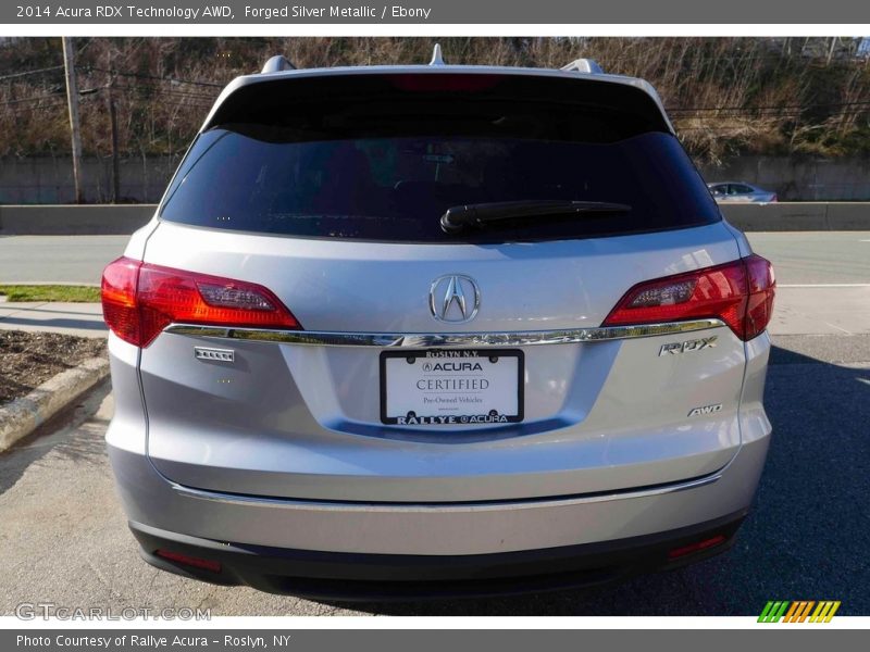 Forged Silver Metallic / Ebony 2014 Acura RDX Technology AWD