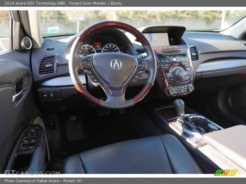 Forged Silver Metallic / Ebony 2014 Acura RDX Technology AWD